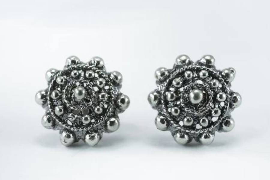 Detalle de botón charro